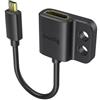 SmallRig 3021 Cavo adattatore HDMI 4K ultra sottile (da D ad A) "