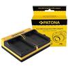 Patona Caricabatterie doppio per Sony NP-FZ100"