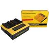 Patona Caricatore USB doppio LCD per Canon BP-718 727 "