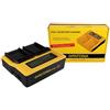 Patona Caricatore USB doppio LCD per Casio NP-110 Exilim EXH30 EX-H30 EXZ2000 EX-Z2000 EXZ2300 "