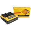 Patona Doppio caricatore USB LCD per Casio NP-120 CoolPix S2500 S3100 S4100 "