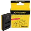 Patona Doppio caricatore USB LCD per DJI Osmo Action Camera AB1 P01 "