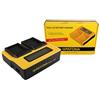 Patona Doppio caricatore USB LCD per Drift Drift CFXDC02 HD Ghost "