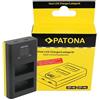 Patona Caricatore USB doppio LCD per Fuji NP-W126"
