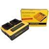 Patona Caricatore USB doppio LCD per GoPro Eroe 4 / 5"