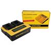 Patona Caricatore USB doppio LCD per GoPro Hero 8 Eroe 8"