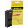 Patona Caricatore USB doppio LCD per JVC BN-VC296G BN-VC298G GY-HC500 HY-HC550 icl. Cavo USB-C "