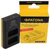 Patona Doppio caricabatterie LCD USB per Nikon EN-EL25 Z30 Z50 Z fc "