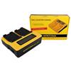 Patona Doppio caricatore USB LCD per Samsung EB-F1A2GBU I519 I569 I579 I8150 i8150 W i9050 i9100 "