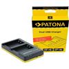 Patona Doppio caricatore rapido per Canon LP-E17"