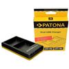 Patona Doppio caricatore rapido per Panasonic DMW-BLF19"