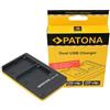 Patona Doppio caricatore rapido per Sony NP-FM500H"