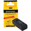 Patona Caricatore doppio USB per Insta360 ONE R 360 ONE RS INST100-04 "