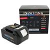 Patona Batteria Makita BL1850 da 18V in platino per la serie Makita LXT con ingresso e uscita USB-C PD65W "