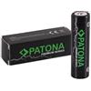 Patona Premium 18650 Cell 18650 batteria agli ioni di litio non protetto tagliente / pulsante superiore 3.7V 3350mAh "