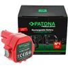 Patona Batteria premium per Makita 1234 1050 4000 5093 6000 8000 1050D 1050DA 1050DRA "