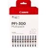 Canon PFI-300 Multipack MBK/PBK/C/M/Y/PC/PM/R/GY/CO "