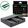 Patona Caricabatterie Premium Dual PD Performance per Canon BP-718"