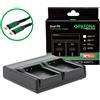 Patona Caricabatterie Premium Dual PD Performance per Canon LP-E17"