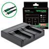 Patona Caricabatterie Premium Dual PD Performance per Fuji NP-8"