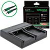 Patona Caricabatterie Premium Dual PD Performance per Medion DC-8300 incl. ingresso/uscita USB-C"