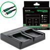 Patona Caricatore Premium Dual PD Performance per l'Oregon ICP103446 incl. ingresso/uscita USB-C"