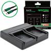 Patona Caricabatterie Premium Dual PD Performance per Panasonic DMW-BCF10E"