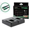 Patona Caricabatterie Premium Dual PD Performance per Panasonic DMW-BLK22"