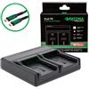 Patona Caricabatterie Premium Dual PD Performance per Panasonic VBN130"