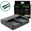 Patona Caricabatterie Premium Dual PD Performance per Samsung SLB-0937 incl. ingresso/uscita USB-C"