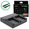 Patona Caricabatterie Premium Dual PD Performance per Sony NP-BG1 incl. ingresso/uscita USB-C"