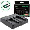 Patona Caricabatterie Premium Dual PD Performance per Sony NP-FC10 incl. ingresso/uscita USB-C"