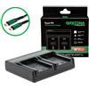 Patona Caricabatterie Premium Dual PD Performance per Sony NP-FZ100 incl. ingresso/uscita USB-C"