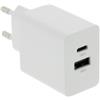 Patona Adattatore Premium GaN PD35W bianco 1xUSB-C 1xUSB-A PD3.0 QC3.0 "