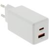 Patona Adattatore Premium GaN PD65W bianco 1xUSB-C 1xUSB-A PD3.0 QC3.0 "