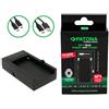 Patona Adattatore multiplo Premium + caricatore per Sony NP-F Serie PD30W USB-C DC5521/DC5525 DC8V/12V con filettatura da 1/4 di pollice "