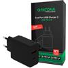 Patona Premium PD36W Adattatore nero 5V/3A 9V/2A 12V/1,5A 1xUSB-C 1xUSB-A PD3.0 QC3.0 "