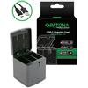 Patona Scatola di ricarica tripla Premium per GoPro Hero 13, incluso cavo USB-C "
