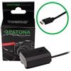Patona Adattatore per batteria premium con ingresso USB-C per Sony NP-FZ100"