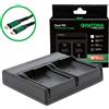 Patona Caricatore PremiumDual PD Performance per Nikon EN-EL15 incl. ingresso/uscita USB-C"