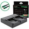 Patona Caricatore PremiumDual PD Performance per Nikon EN-EL19 incl. ingresso/uscita USB-C"