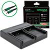 Patona Caricatore PremiumDual PD Performance per Nikon EN-EL3 incl. ingresso/uscita USB-C"