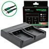 Patona Caricatore PremiumDual PD Performance per Nikon EN-EL8 incl. ingresso/uscita USB-C"