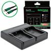 Patona Caricatore PremiumDual PD Performance per Nikon EN-EL9 incl. ingresso/uscita USB-C"