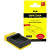 Patona Caricabatterie micro-USB sottile per Sony NP-FW50"