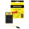Patona Caricatore SmartDual LCD USB per Nikon EN-EL14"