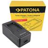 Patona Caricabatterie turbo per Sony NP-F550 NP-F750 NP-F960 DCR-VX2100 HDR-FX1 "