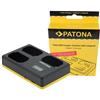 Patona Caricatore triplo USB per Sony NP-FZ100"