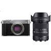 Fujifilm X-E5 + Sigma AF 18-50mm f/2.8 DC DN argento"