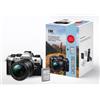 OM SYSTEM OM-5 II Special Edt. + ED 14-150 mm II + batteria PH argento"